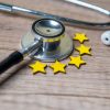 stethoscope and yellow stars symbolizing healthcar 2026 03 24 13 53 31 utc